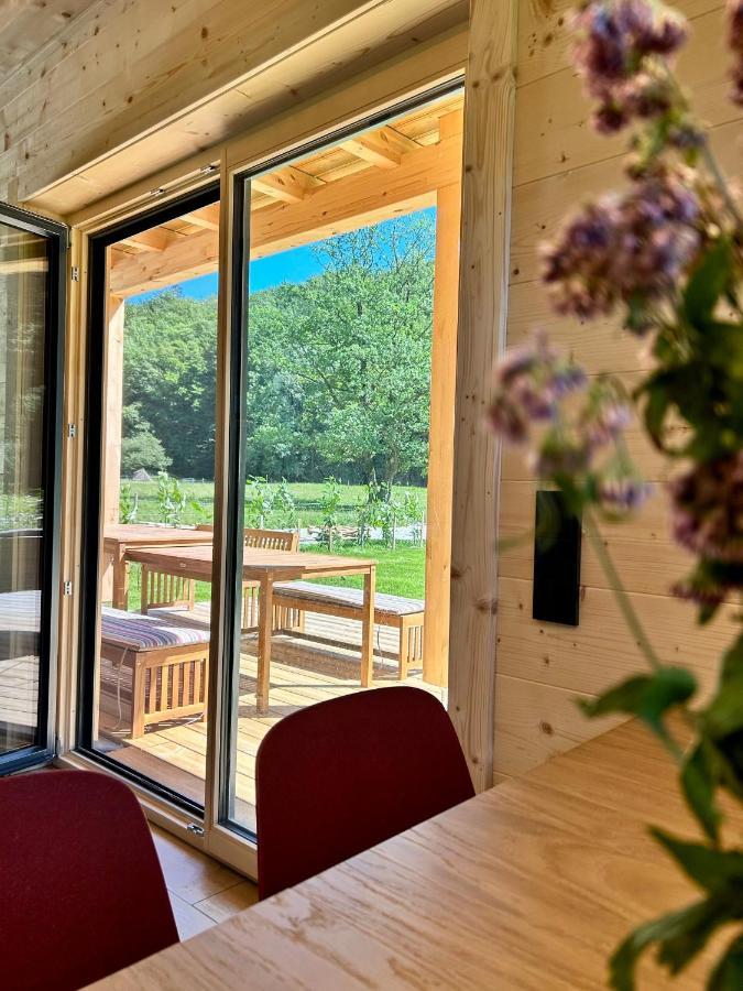 Das Gruenhaus - Dein Chalet In Grünau im Almtal Eksteriør bilde