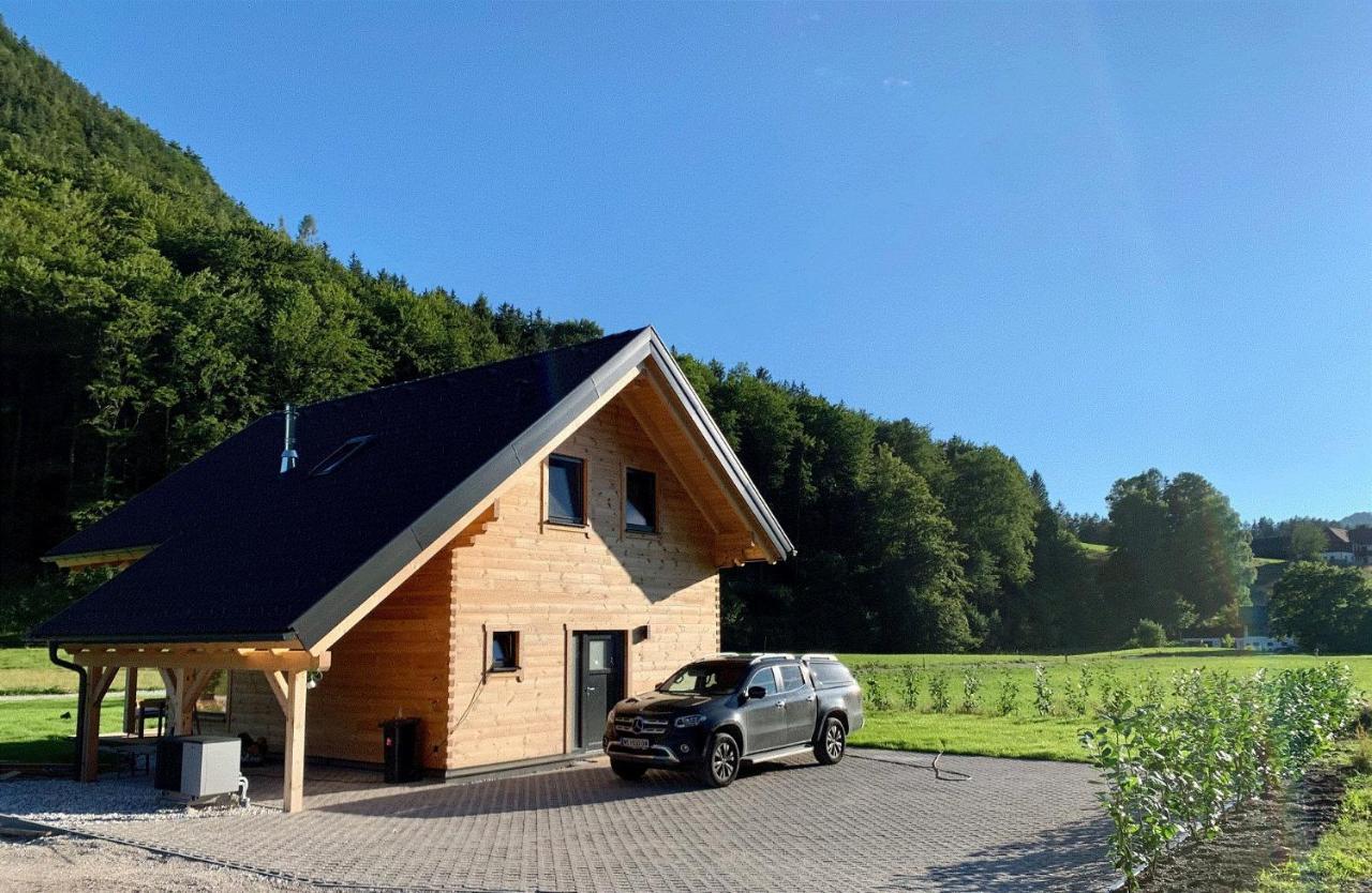 Das Gruenhaus - Dein Chalet In Grünau im Almtal Eksteriør bilde