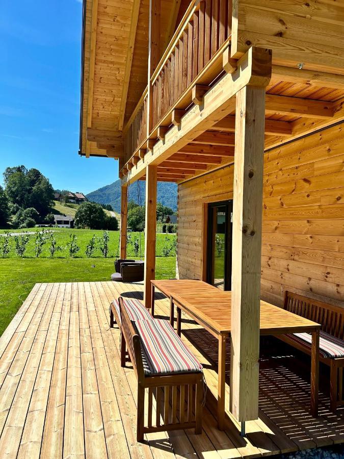 Das Gruenhaus - Dein Chalet In Grünau im Almtal Eksteriør bilde