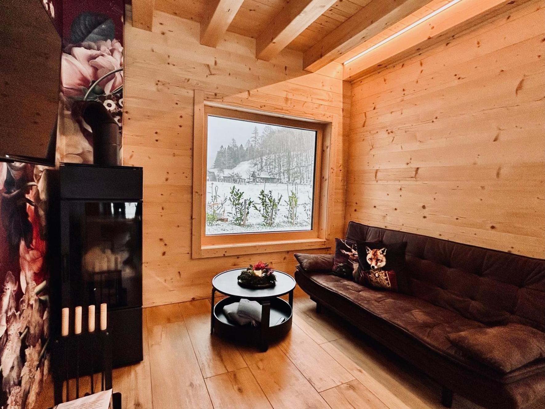 Das Gruenhaus - Dein Chalet In Grünau im Almtal Eksteriør bilde