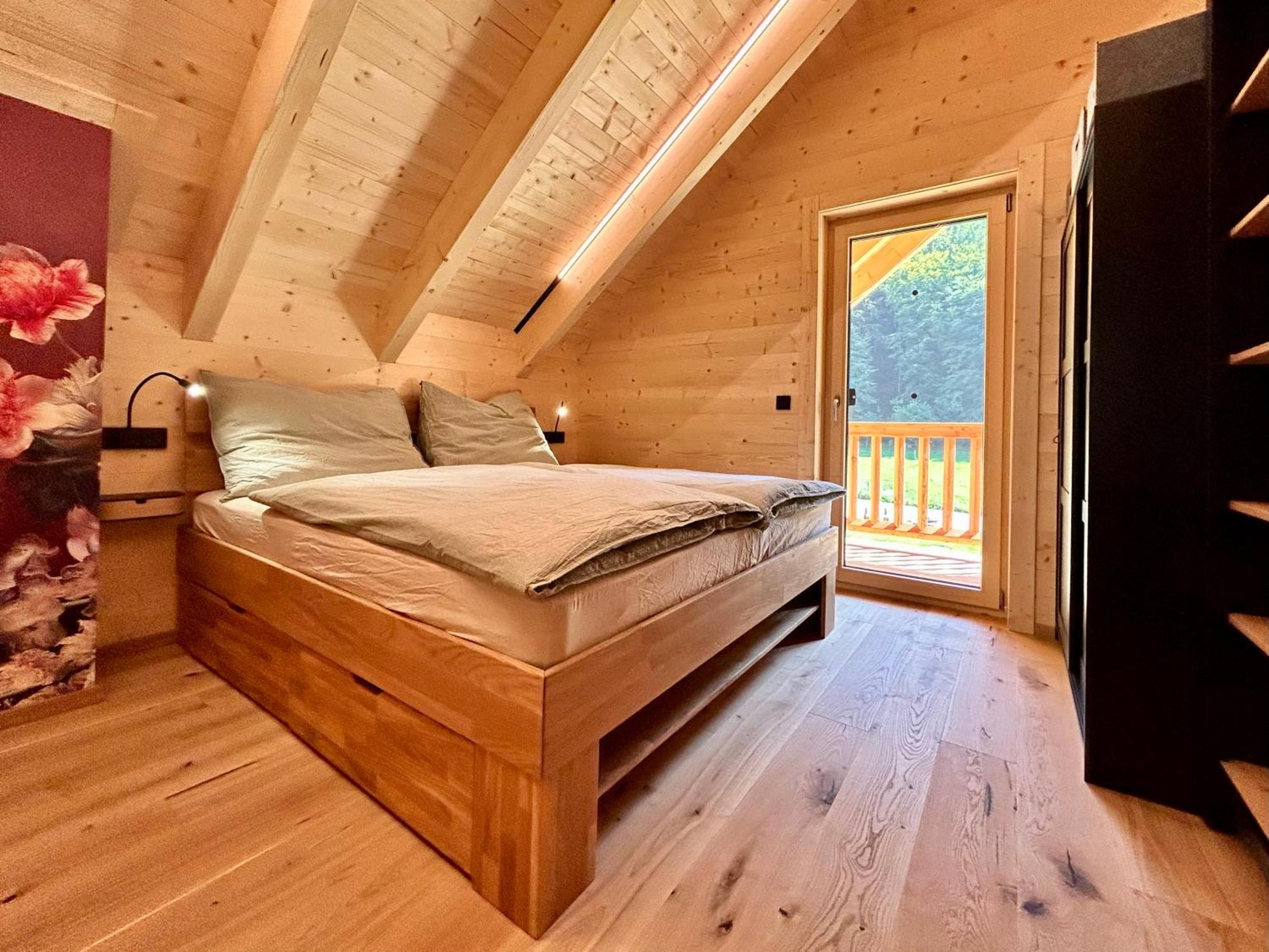 Das Gruenhaus - Dein Chalet In Grünau im Almtal Eksteriør bilde