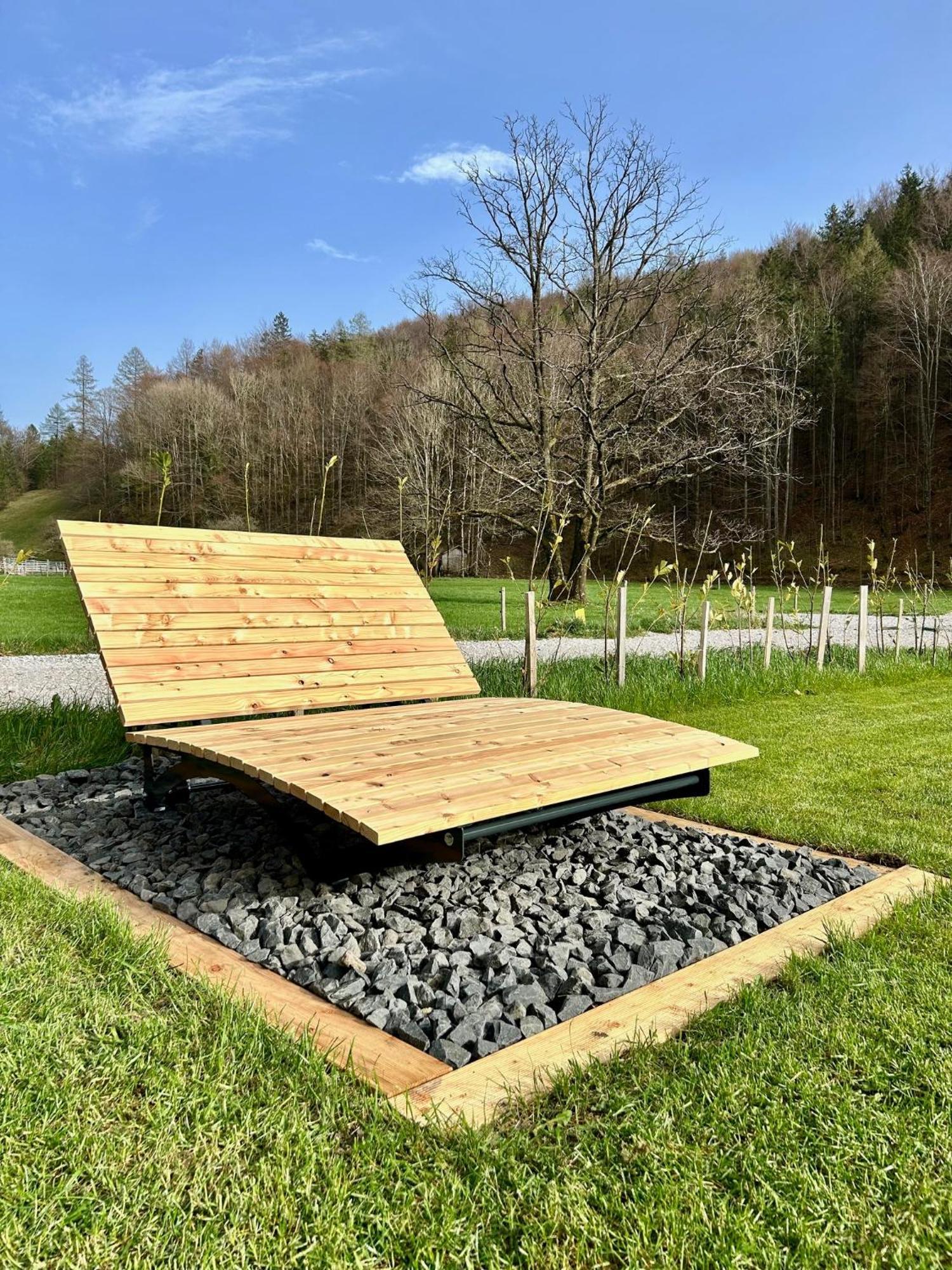 Das Gruenhaus - Dein Chalet In Grünau im Almtal Eksteriør bilde